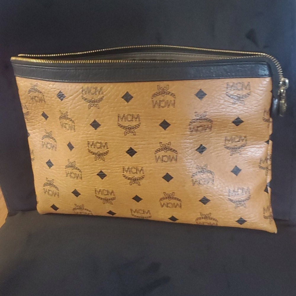 Authentic Mcm clutch